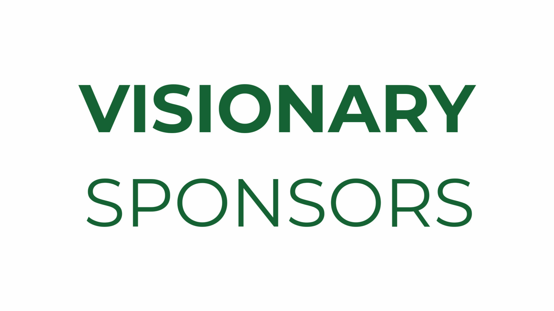 A rotating list of sponsor logos of companies supporting IWC's 20th anniversary. 